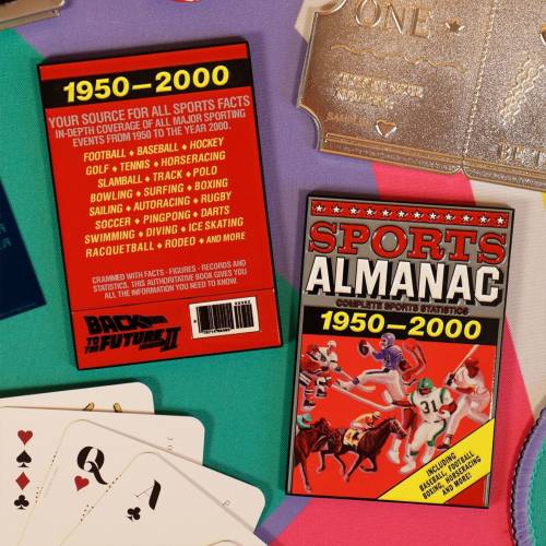 Fanattik Back to the Future - Sports Almanac - Limitowana edycja sztabek