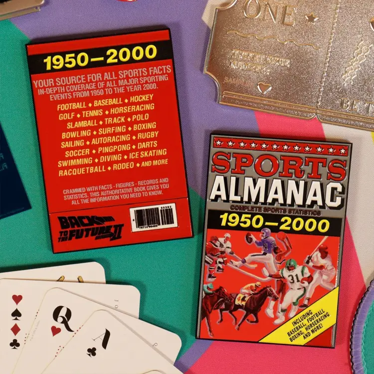Fanattik Back to the Future - Sports Almanac - Limitowana edycja sztabek