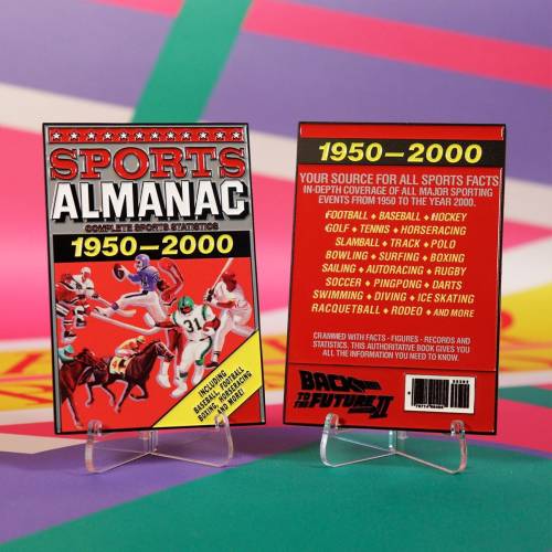Fanattik Back to the Future - Sports Almanac - Limitowana edycja sztabek