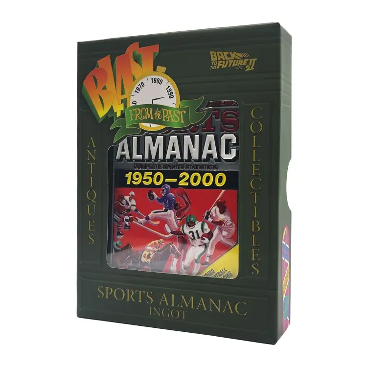 Fanattik Back to the Future - Sports Almanac - Limitowana edycja sztabek
