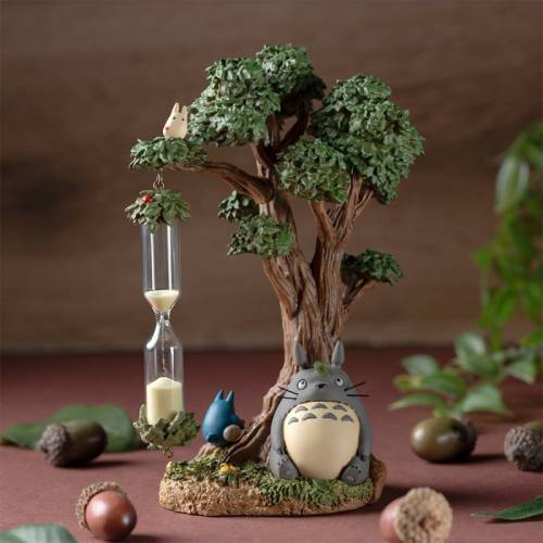 MY NEIGHBOR TOTORO - Camphrier & Totoro - Diorama Sand Timer 16cm
