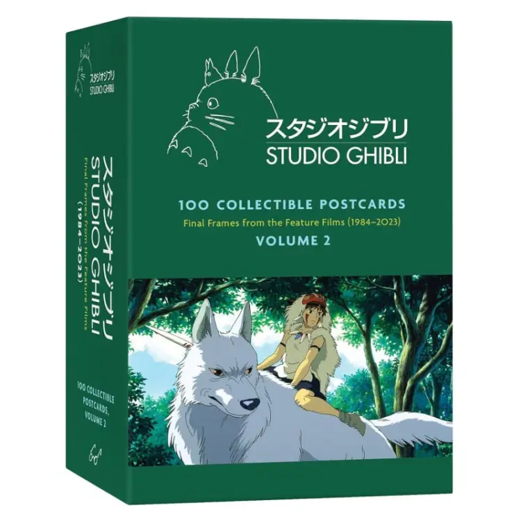 STUDIO GHIBLI - Serie 2 - pudełko 100 pocztówek kolekcjonerskich