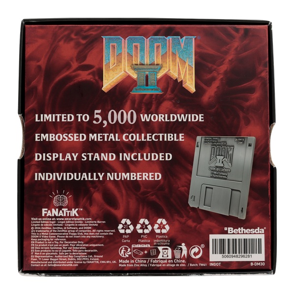 DOOM II - replika dyskietki, edycja limitowana
