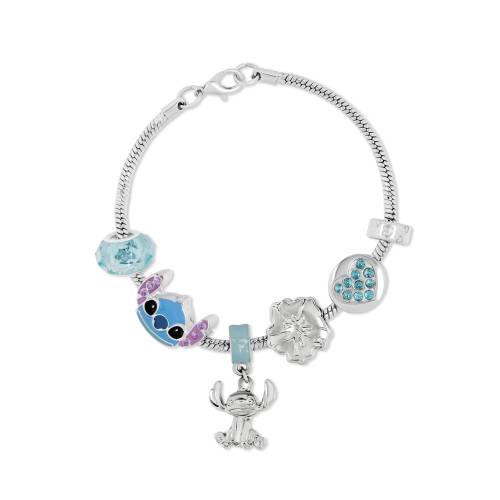 STITCH - Bransoletka + Charms i zawieszka Stitch 7mm