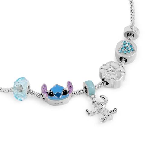STITCH - Bransoletka + Charms i zawieszka Stitch 7mm