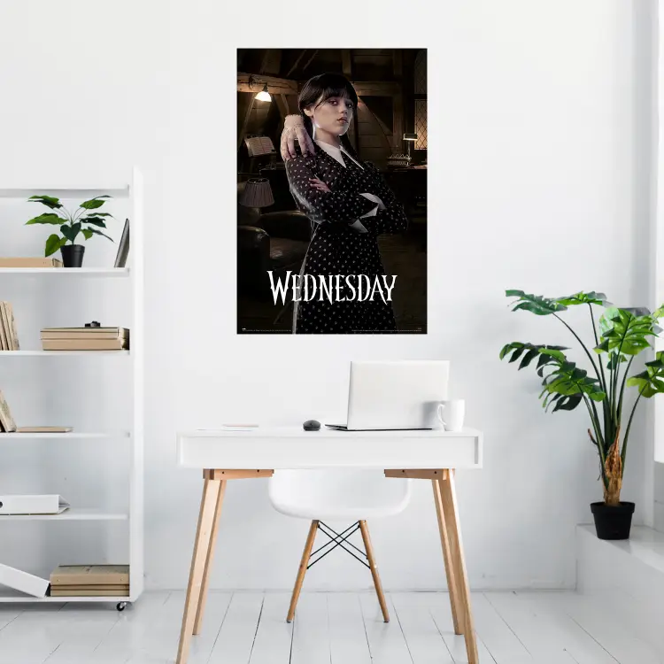 WEDNESDAY - Thing & Wednesday - Plakat 61 x 91 cm