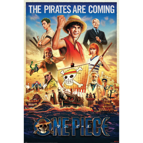 ONE PIECE NETFLIX - Nadchodzący piraci - plakat 61 x 91 cm