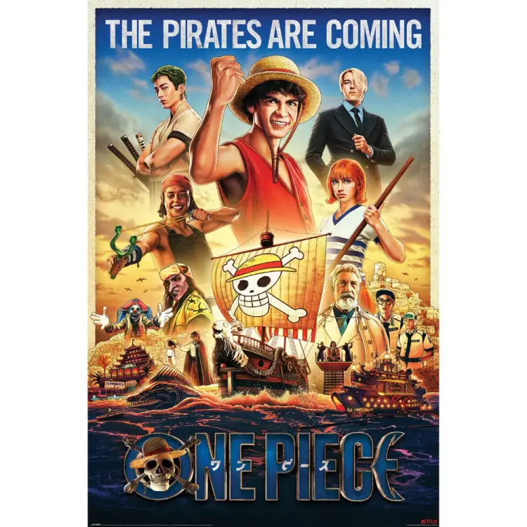 ONE PIECE NETFLIX - Nadchodzący piraci - plakat 61 x 91 cm