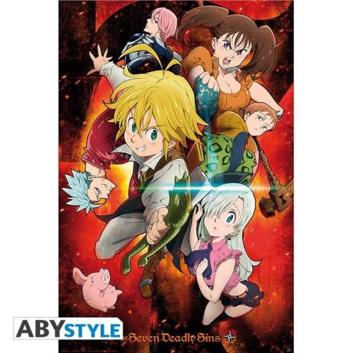 SEVEN DEADLY SINS - Postacie - Plakat '91x61cm'