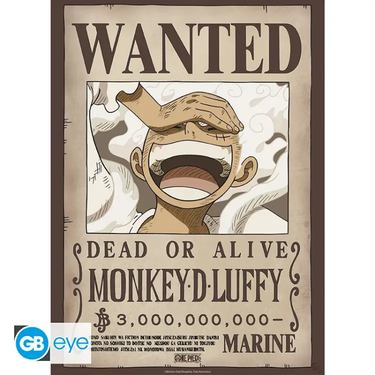 ONE PIECE - Wanted Luffy & Zoro - Zestaw 2 plakatów "52x38