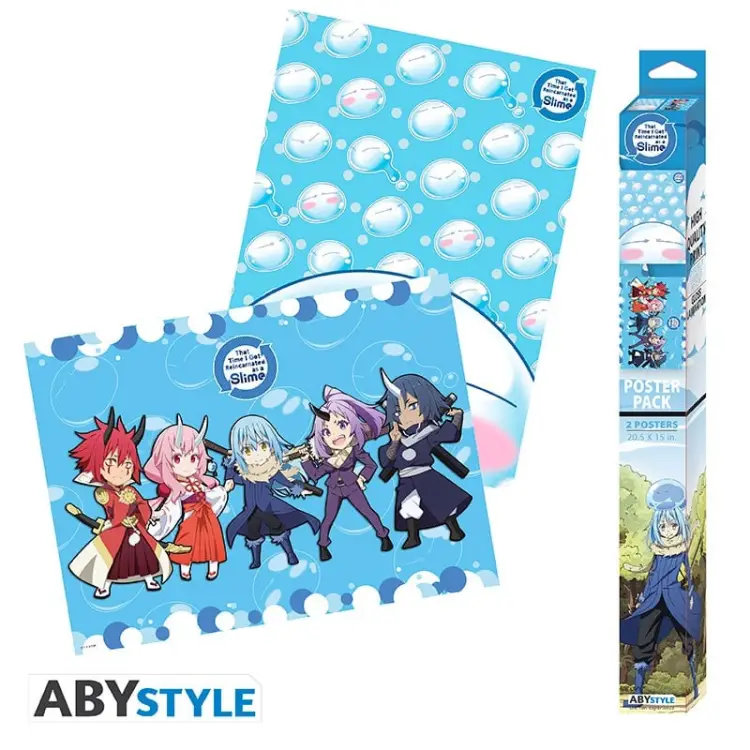 SLIME - Chibi Artworks - Zestaw 2 plakatów '52x38