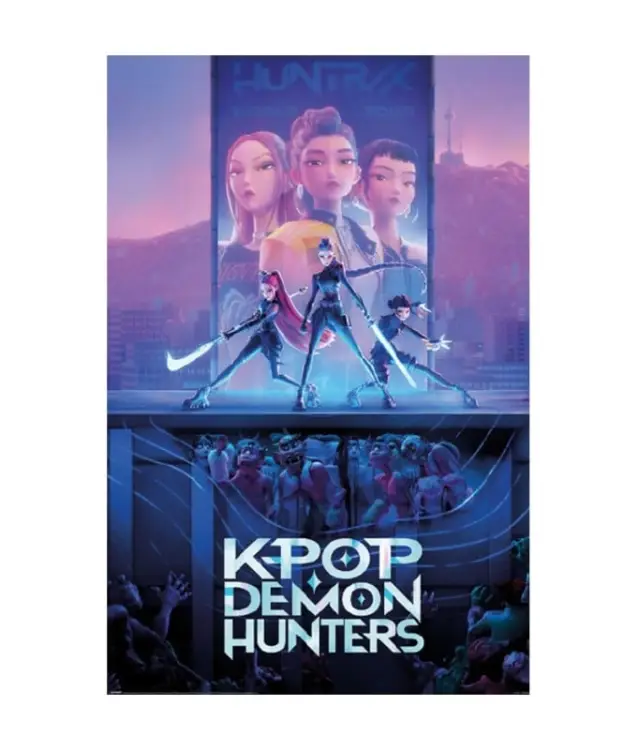 K-POP DEMON HUNTERS - Key Art - Plakat 61x91cm