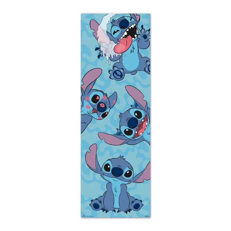 STITCH - Kiss - Plakat na drzwi 53x158 cm