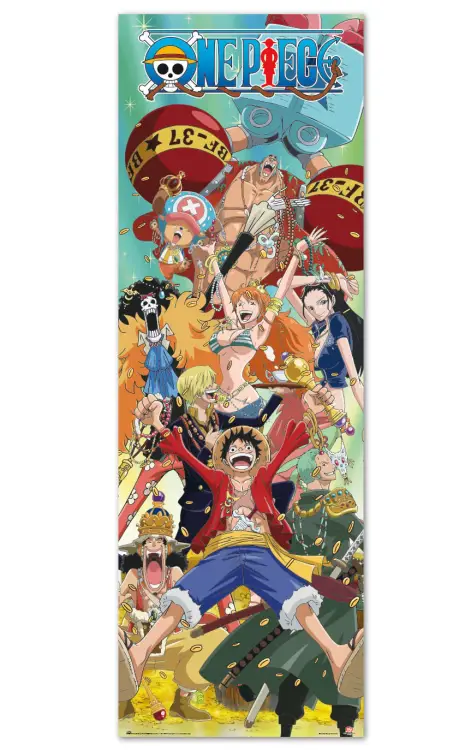 ONE PIECE - Plakat na drzwi 53x158 cm