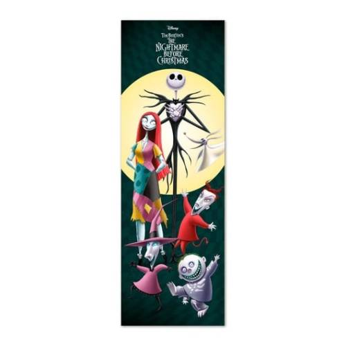 NIGHTMARE BEFORE XMAS - Plakat na drzwi 53x158 cm