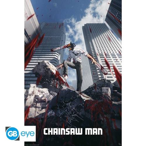 CHAINSAW MAN - Key visual - Plakat 91x61cm