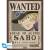 ONE PIECE - Wanted Sabo & Ace - Zestaw 2 plakatów "52x38