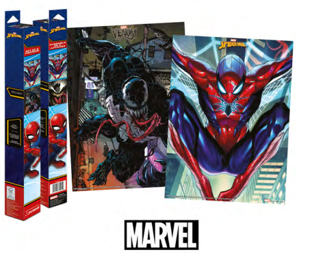 MARVEL - Spider-Man & Venom - Zestaw 2 plakatów 52 x 38 cm