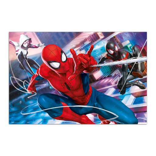 MARVEL - Spider-Man - Peter Miles & Gwen - plakat 61x91cm