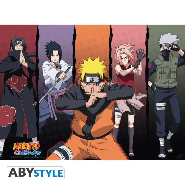 NARUTO - Grupy - Zestaw 2 plakatów "52x38