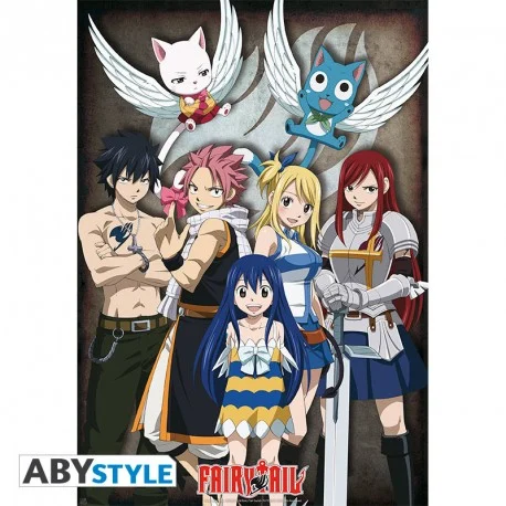 FAIRY TAIL - Plakat 91X61 - Groupe