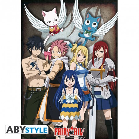 FAIRY TAIL - Plakat 91X61 - Groupe