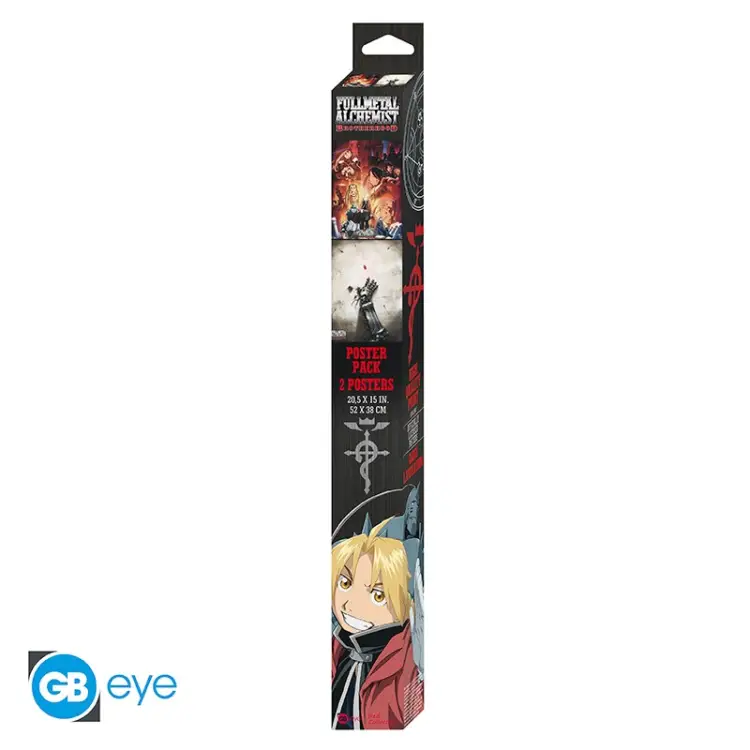 FULLMETAL ALCHEMIST - Seria 1 - Zestaw 2 plakatów "52x38