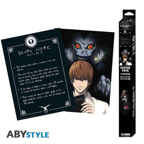 DEATH NOTE - Chibi - Zestaw 2 plakatów '52x38