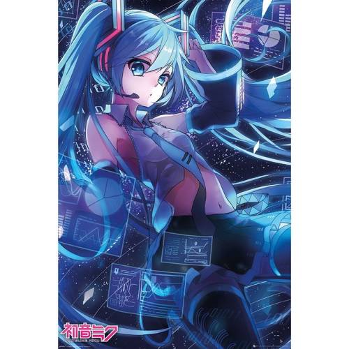 HATSUNE MIKU - Ekran - Plakat 91x61cm