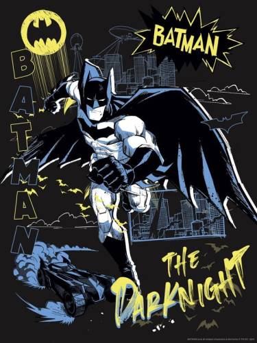 BATMAN - Mroczny Rycerz - Złoty plakat 30x40cm