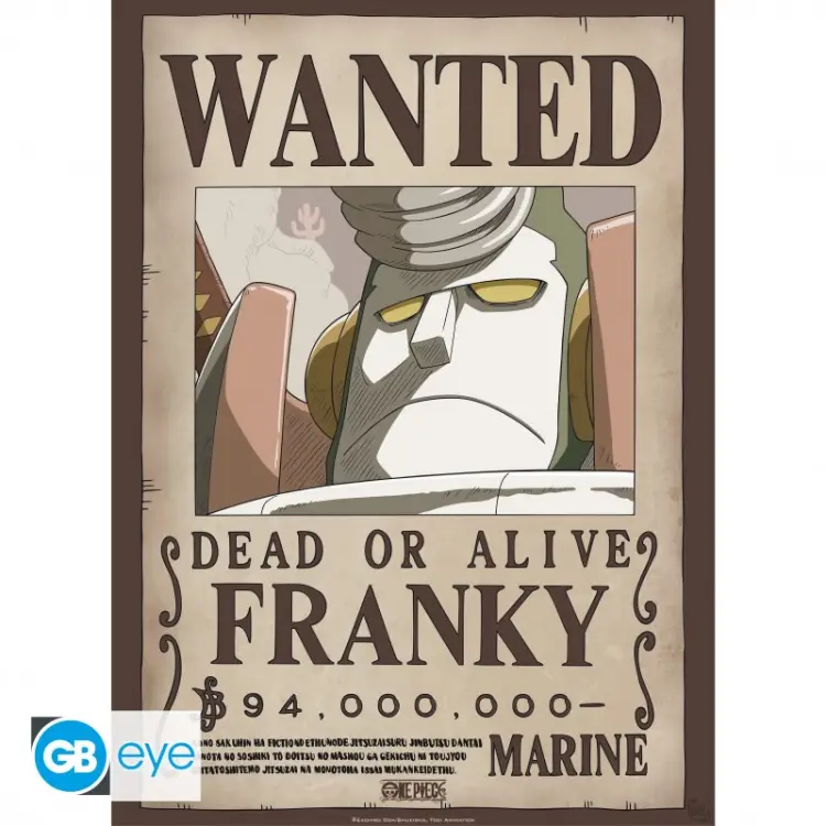 ONE PIECE - Usopp & Franky - Zestaw 2 plakatów "52x38