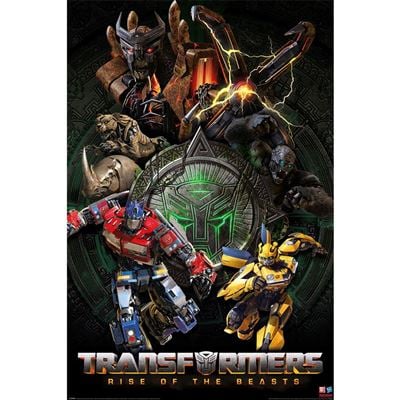 TRANSFORMERS RISE OF THE BEASTS - Primal Rage - Plakat 61 x 91 cm