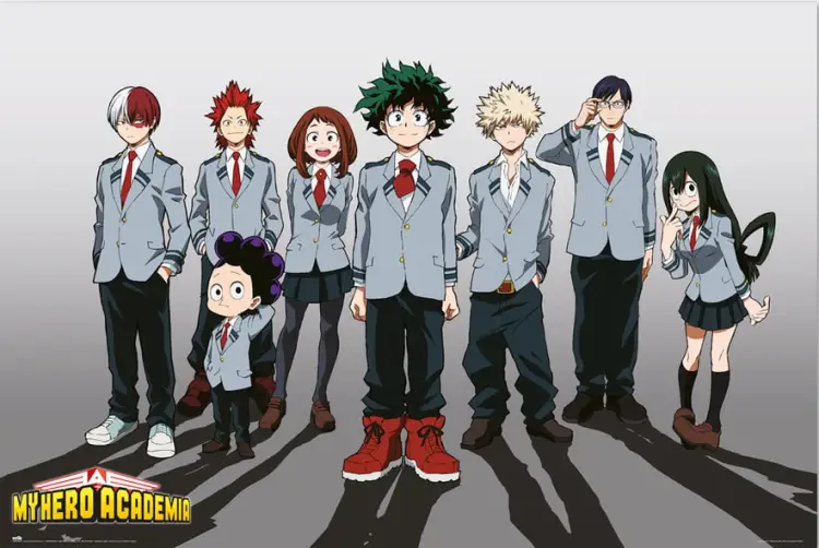 MY HERO ACADEMIA - Wersja mundurowa - Plakat 61x91cm