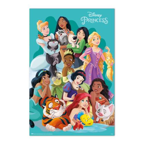 PRINCESS & Pets - Plakat 61 x 91 cm