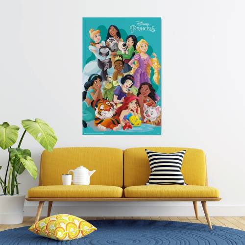 PRINCESS & Pets - Plakat 61 x 91 cm