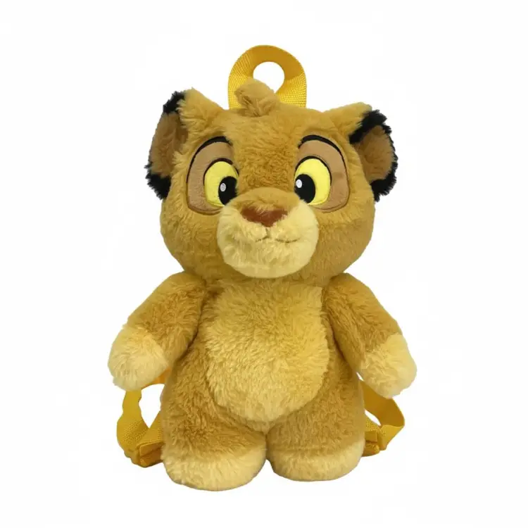 DISNEY - Simba - Pluszowy plecak - 30x23x14cm