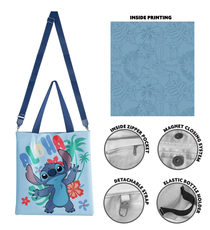 STITCH - Aloha - limitowana torba Premium Tote Bag 40x36cm
