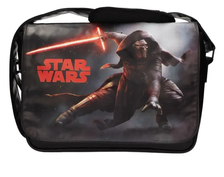 STAR WARS 7 - Torba kurierska z klapką - Miecz świetlny Kylo