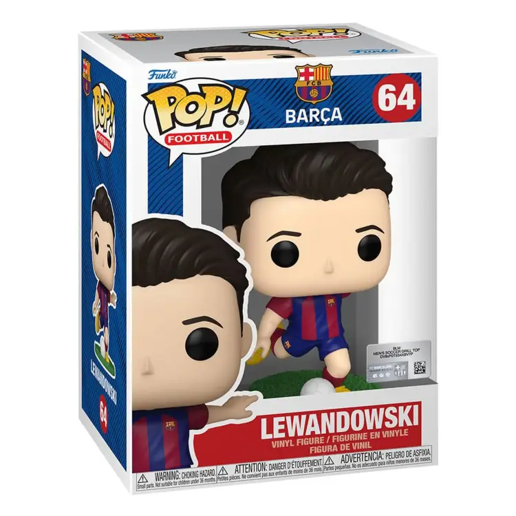 Funko POP! Barcelona - Football - Robert Lewandowski #64