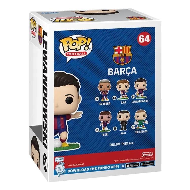 Funko POP! Barcelona - Football - Robert Lewandowski #64