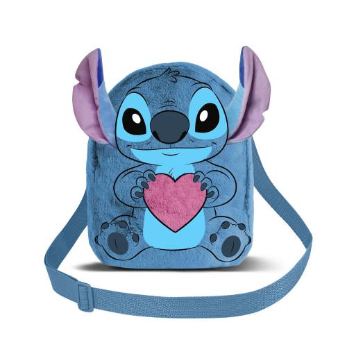 STITCH - Love - Mini futrzana torba na ramię '20x15x8cm'