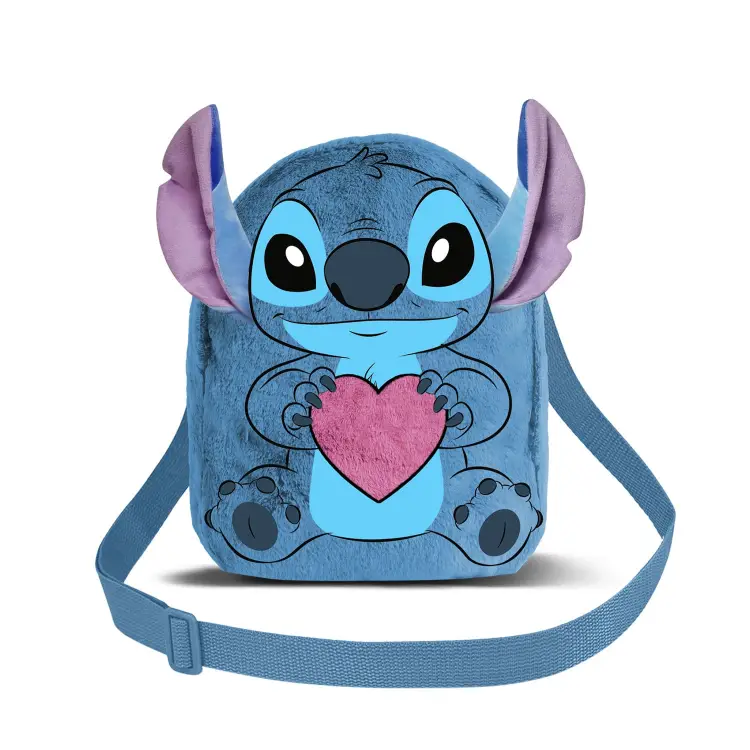 STITCH - Love - Mini futrzana torba na ramię '20x15x8cm'
