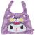 SANRIO - Kuromi - Mini futrzana torba na ramię