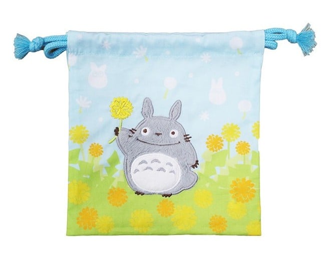 MY NEIGHBOR TOTORO - Flowers Dandelion - Torebka ze smyczą 19x20cm