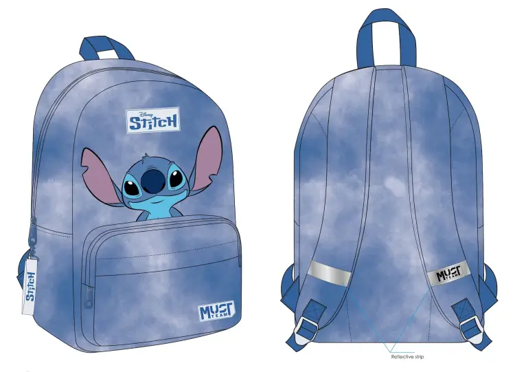 STITCH - Denim - Plecak '41x29x17cm