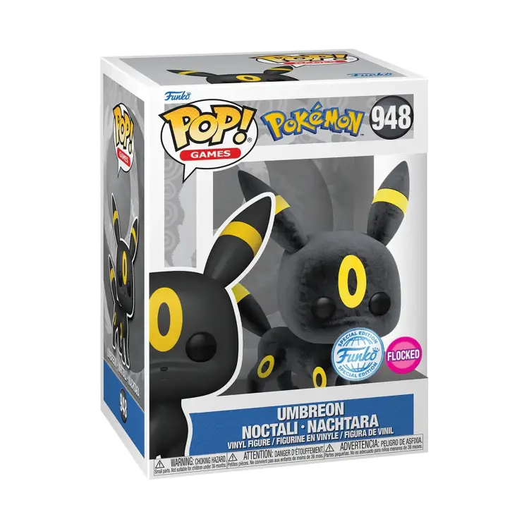 Funko POP! Flocked Umbreon - Pokemon #948 Exclusive