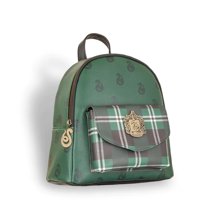 HARRY POTTER - Slytherin - Mini plecak w kratę "25x25cm