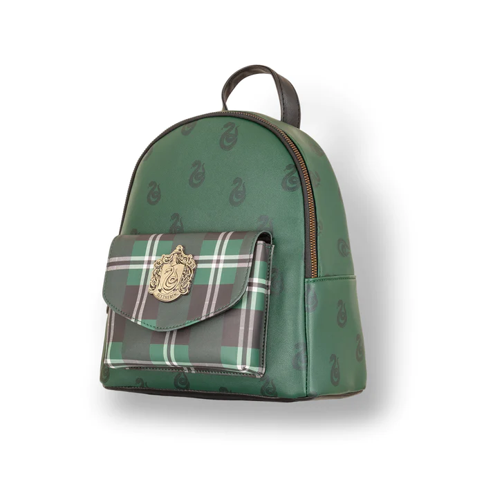 HARRY POTTER - Slytherin - Mini plecak w kratę "25x25cm