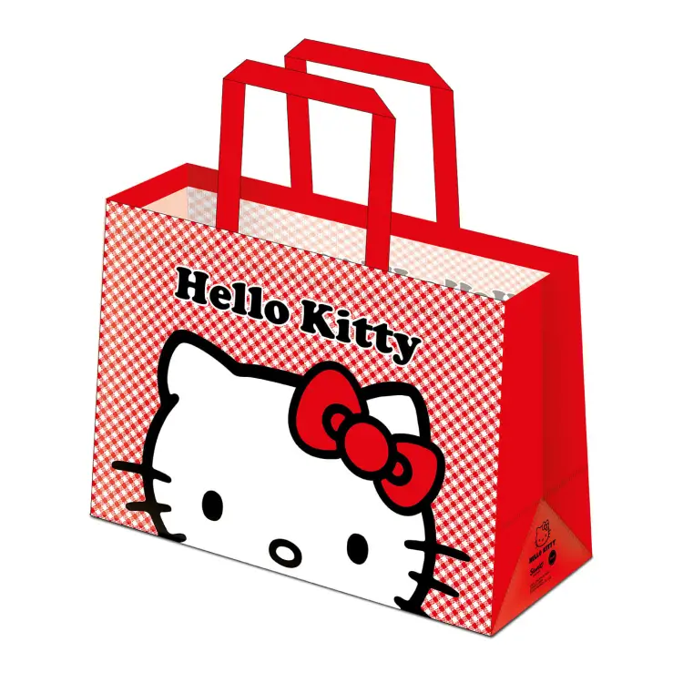 HELLO KITTY - Peeking - Torba na zakupy