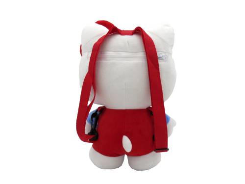 HELLO KITTY - Oryginalny - Pluszowy plecak - 35 cm